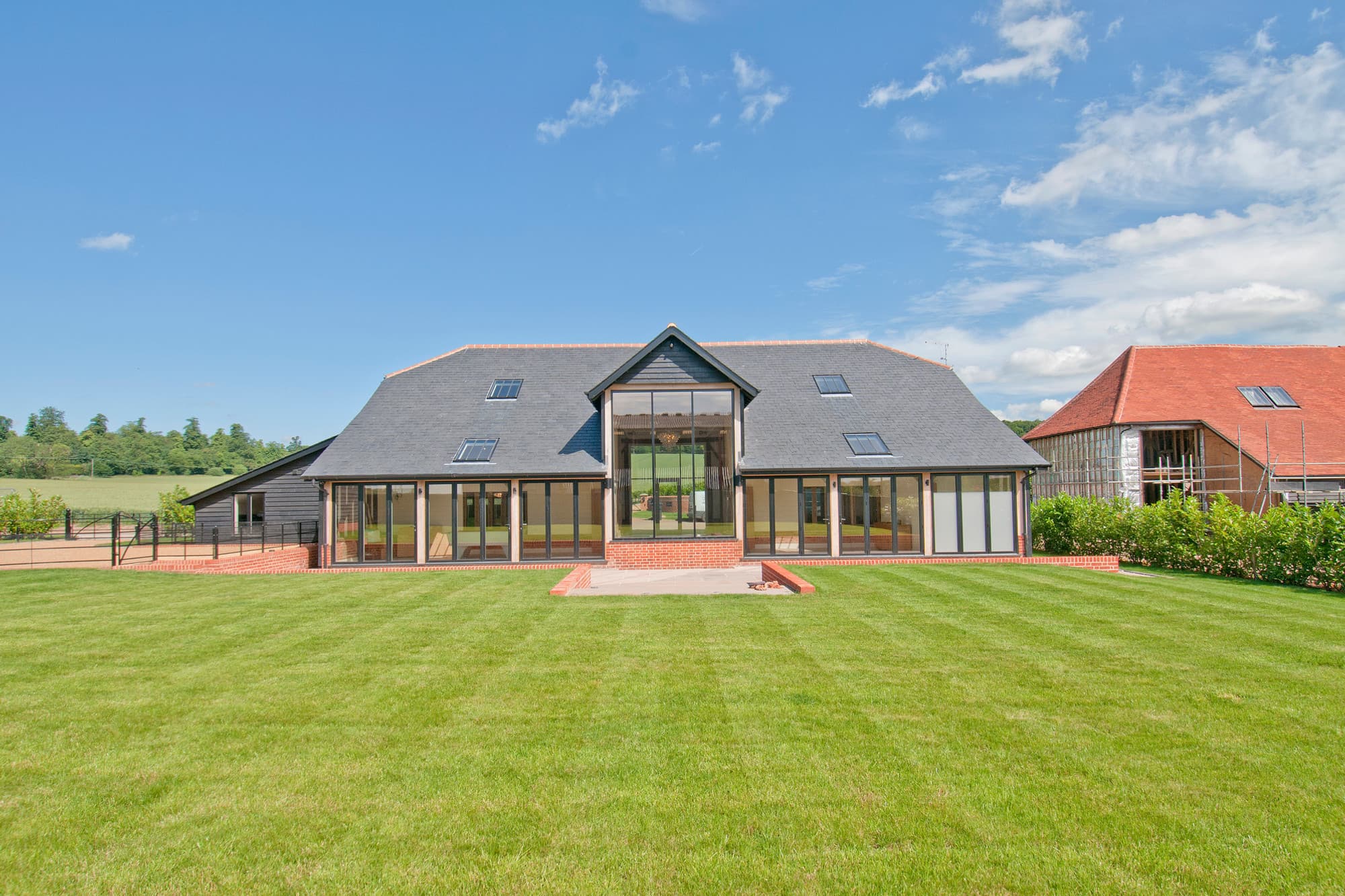 Grade II listed barn sympathetically converted into a luxury four bedroom dwelling